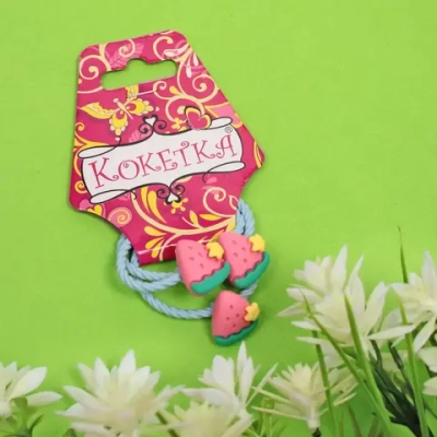 Резинки для волос детские 3шт «Кокетка - Baby style», арбузики, d-3,5см