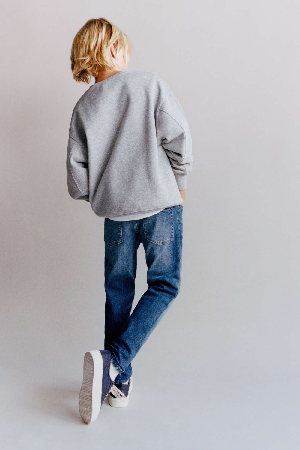 ZARA ДЖИНСЫ SKINNY FIT, ВЫЦВЕТШИЙ СИНИЙ