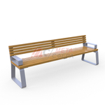 Скамейка Соло с подлокотниками