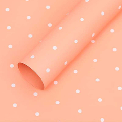 Пленка в рулоне "Мелкий горошек" 58см*10м