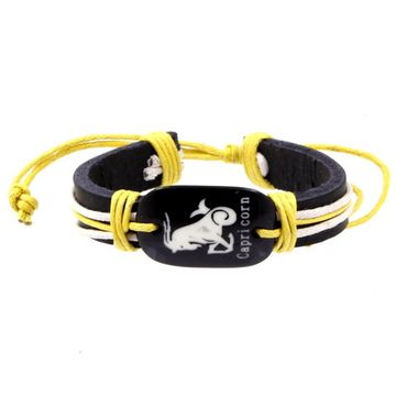 Фенечка - 23 Козерог (желтая нить)