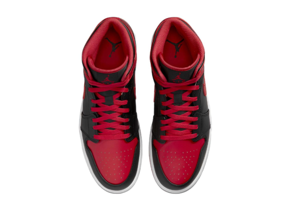 Nike air jordan top 1 mid gs bred
