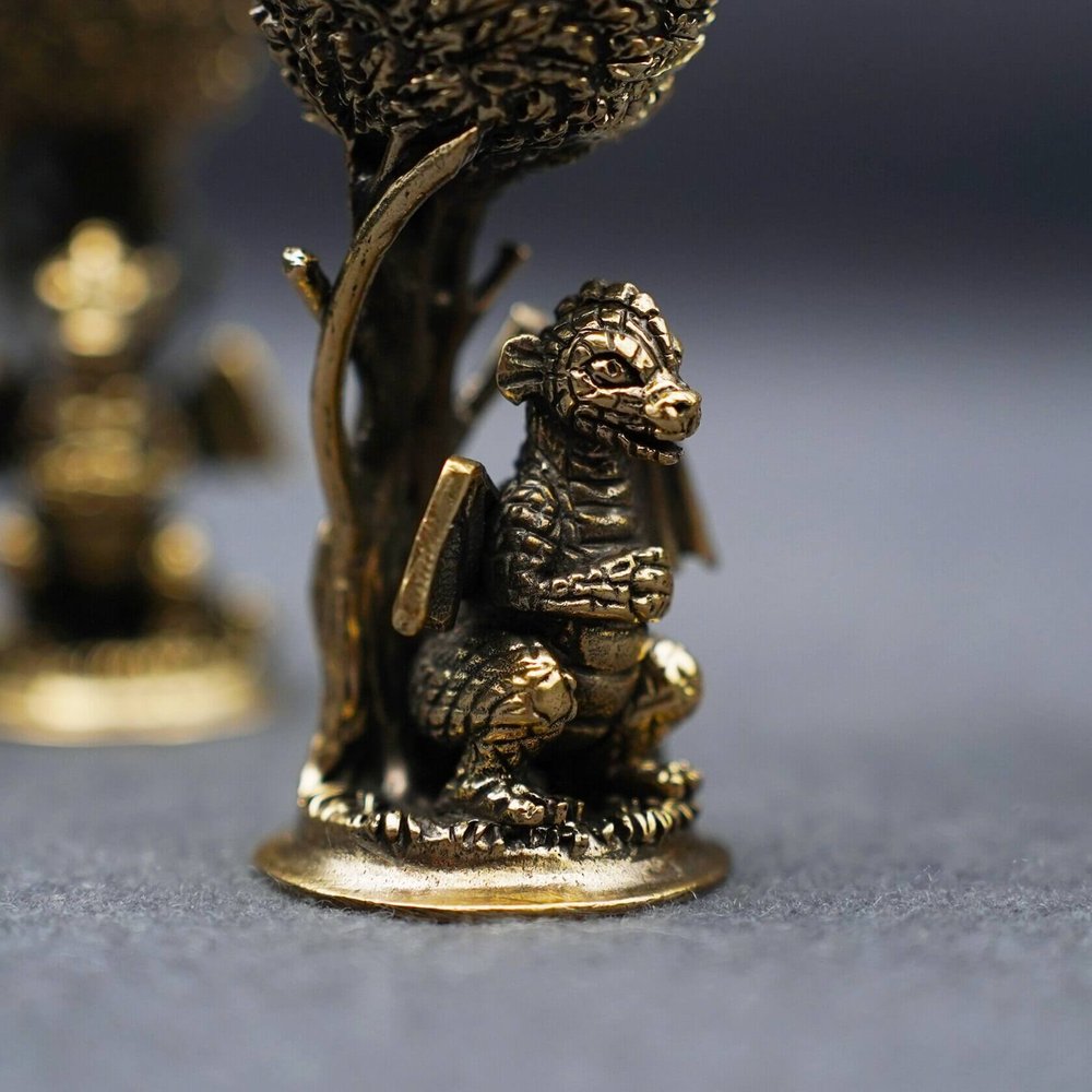 Подарочный набор стопок "Дракон" 3 шт.