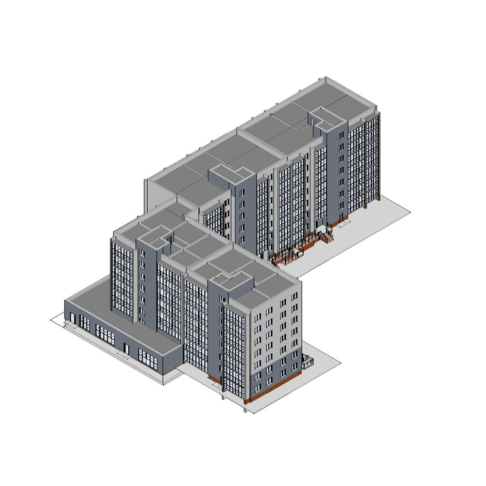 2 комнатная квартира, 52,1 м² / Чистовая отделка