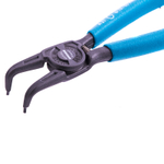 Съемник, 165 мм, для внешних стопорных колец (19-60 мм) изогнутые губки (разжим) Gross