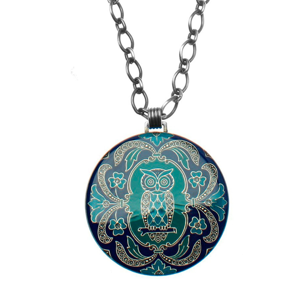 Колье Clara Bijoux сова B69579.9G85 BL/G