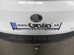 Фаркоп оцинкованный Galia S119C для Skoda Karoq 2018-, Seat Ateca 2016-(паспорт и сертификат в комплекте)(без электрики)