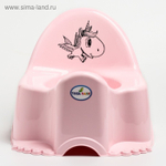 Горшок детский "Единорог" муз. (pink-розовый)