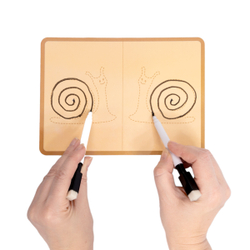 Игра развивающая Пиши-стирай Двумя руками