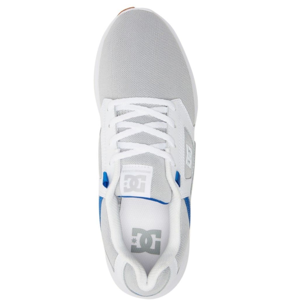 Dc shoes sales blue and white