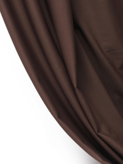 Микрофибра бельевая матовая эластичная с пич-эффектом шоколад
