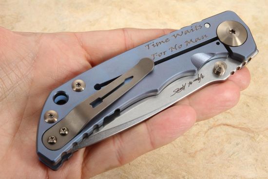 Нож Spartan Blades Harsey Watchworks, сталь S45VN, рукоять - титан