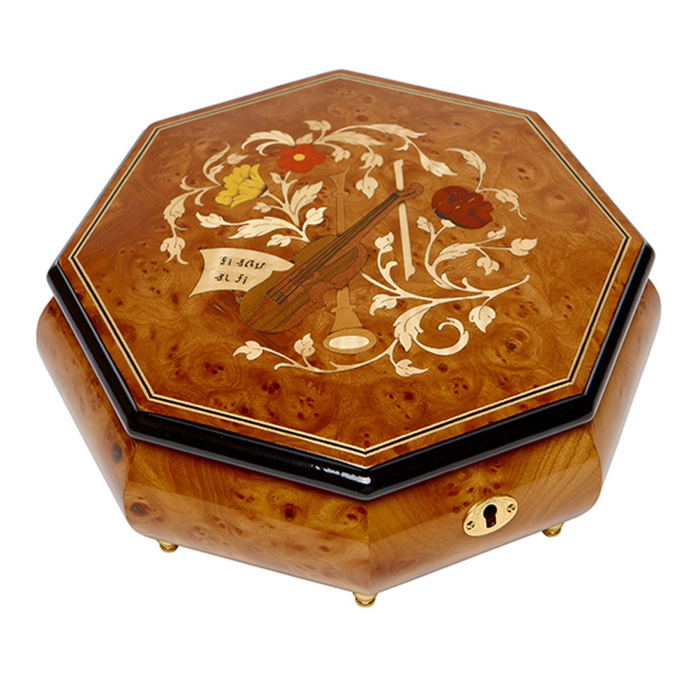 Шкатулка для ювелирных украшений музыкальная, арт. AW-02-062 от Artwood, Италия