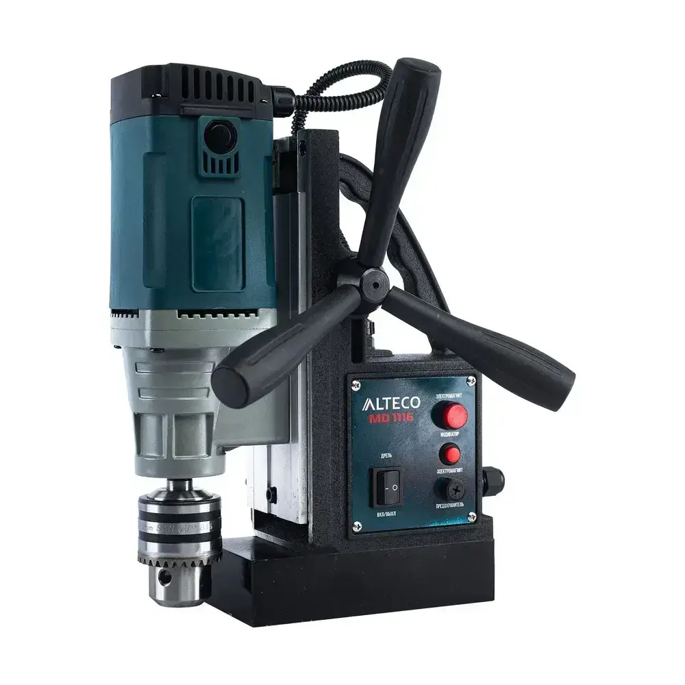 Станок сверлильный с магнитной стойкой регулировка оборотов MD 1116 E ALTECO 85450