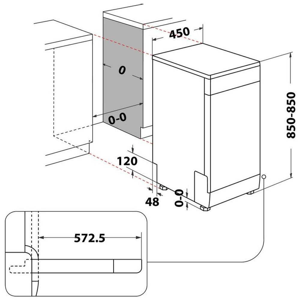 Indesit DSCFE 1B10