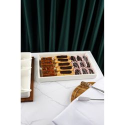 Блюдо прямоугольное 36,5*24,5 см h4,5 см   P.L. [3]