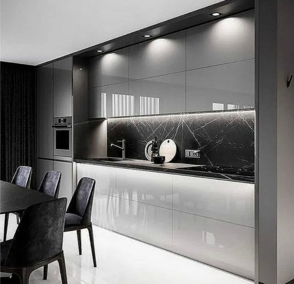 Примеры современных кухонь в дизайне из интернета