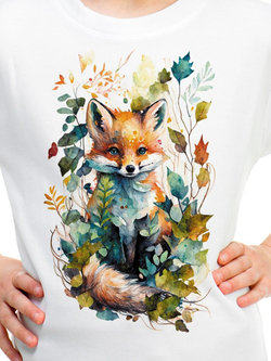 Футболка детская яркий принт собаки щенок бигль красочный