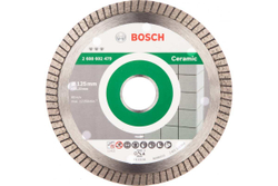 Диск алмазный отрезной Best for Ceramic Extraclean Turbo (125х22.2 мм) для УШМ Bosch 2608602479