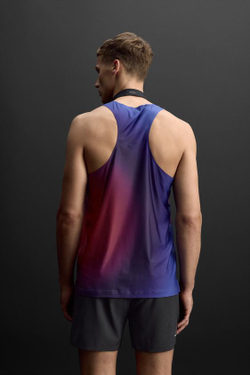 ZARA ТОП В СПОРТИВНОМ СТИЛЕ, СИНИЙ ЭЛЕКТРИК