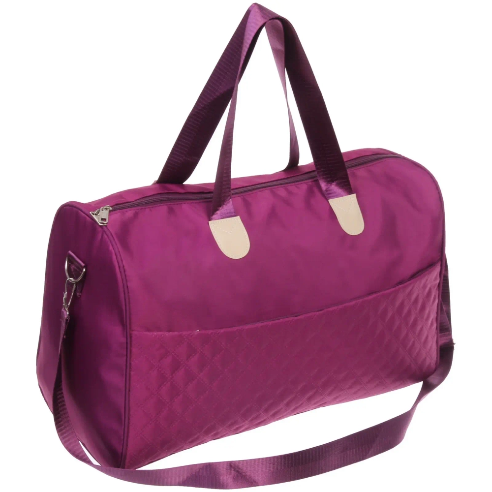 Сумка дорожно-спортивная «KANADA SPORT», цвет сиреневый, 2 кармана, 5кг, 47*24*30см