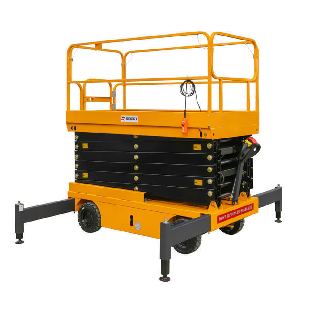 Подъемник ножничный самоходный SJY-0.5-12A (500 кг; 12 м) SMARTLIFT (SMART)