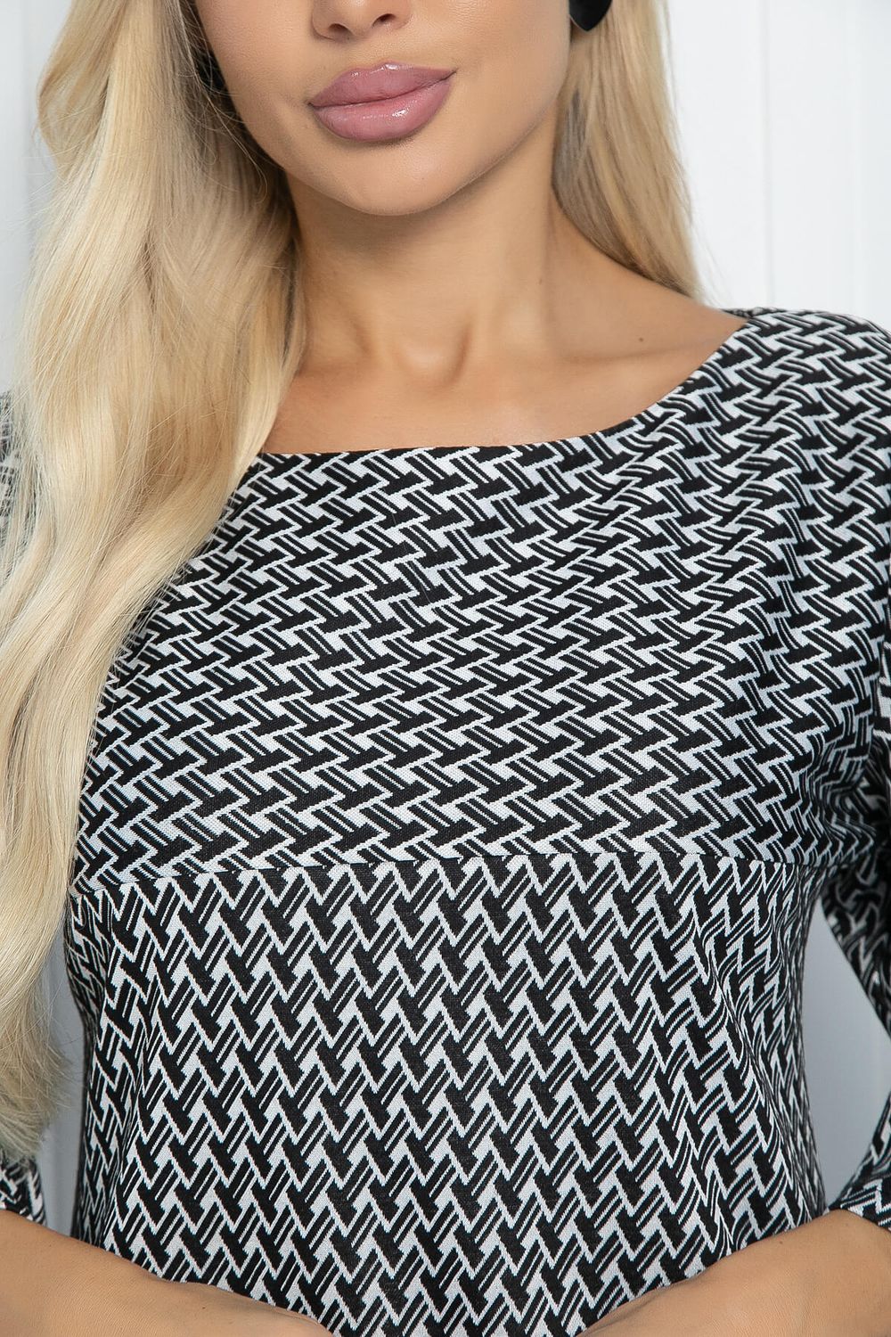 Платье Елена (черно-белое) П11307 LT Collection