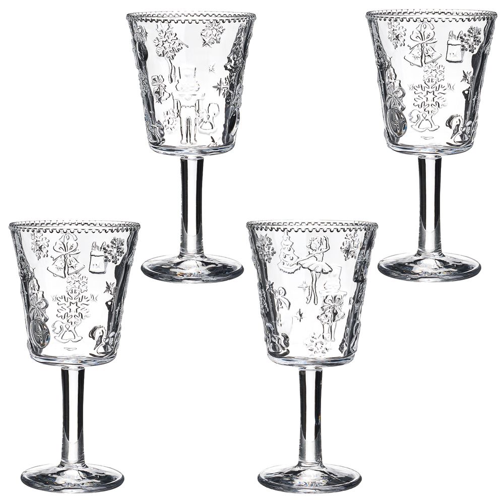 НАБОР БОКАЛОВ "ЩЕЛКУНЧИК", 4 ШТ/280 МЛ