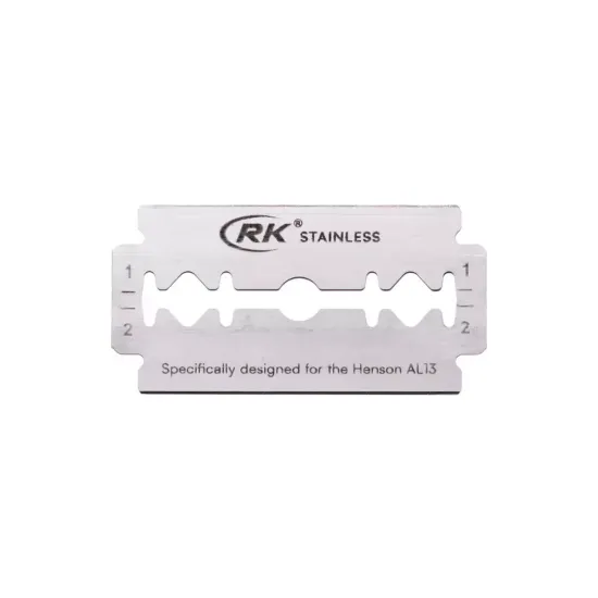 Сменные лезвия для Т-образного станка, Henson RK, 100 лезвий в упаковке