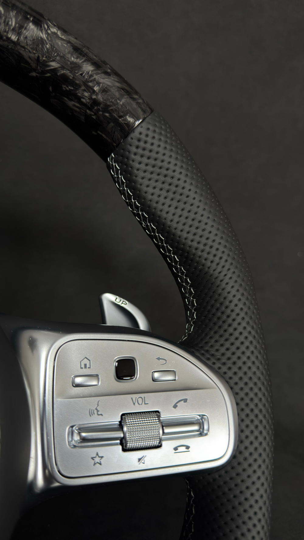 Custom Steering Wheel Mercedes Benz