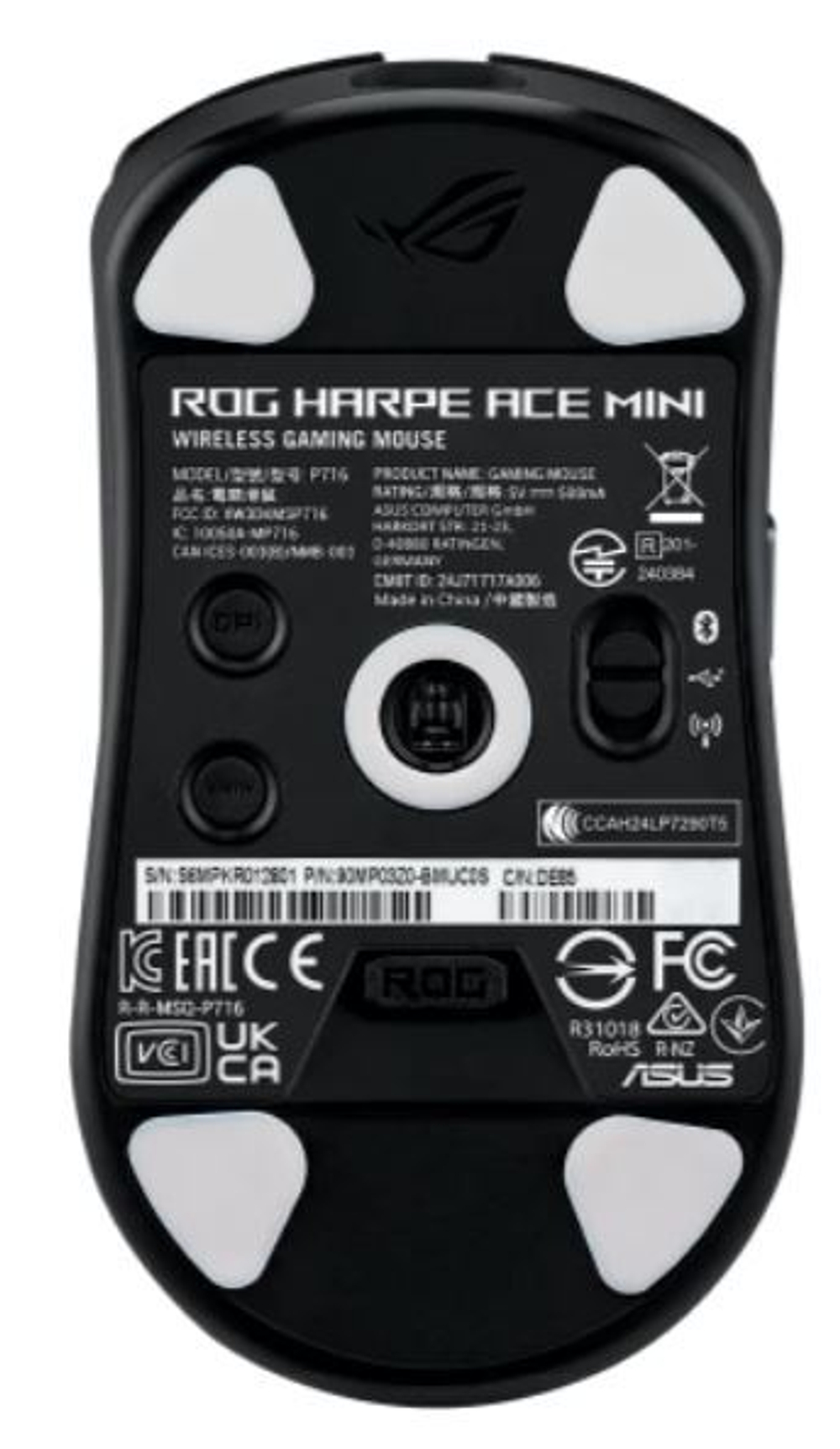 Мышь  ASUS P716 ROG HARPE ACE MINI