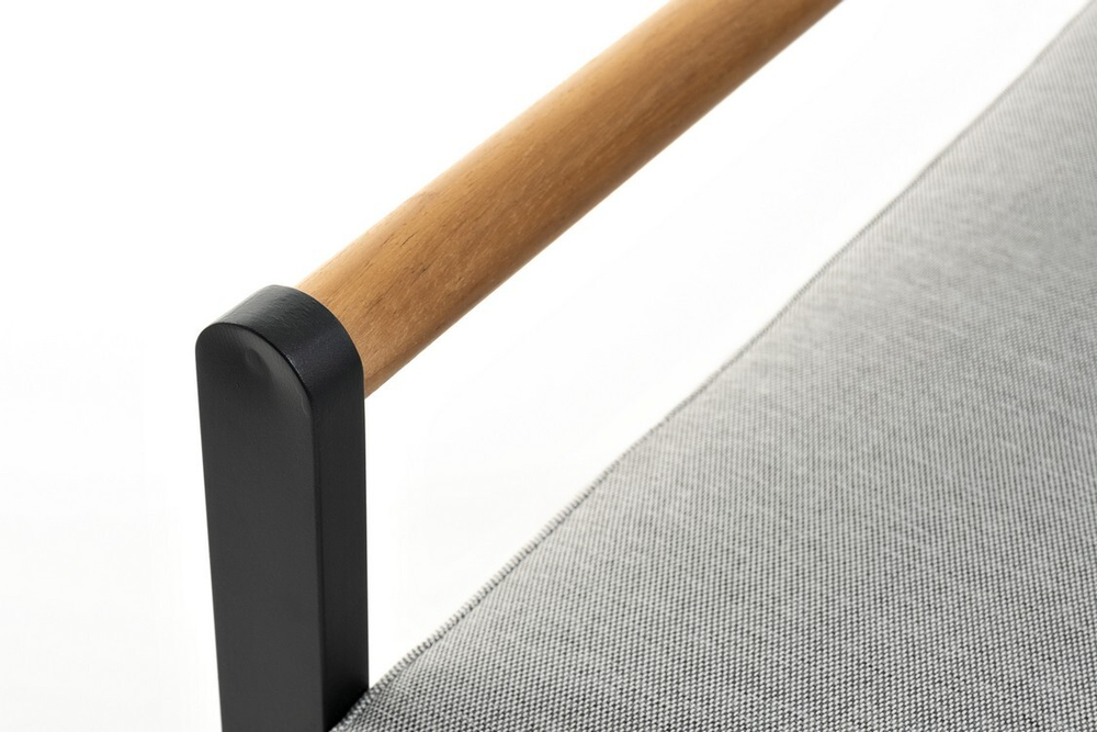 Лаунж зона из алюминия MAYA L темный графит