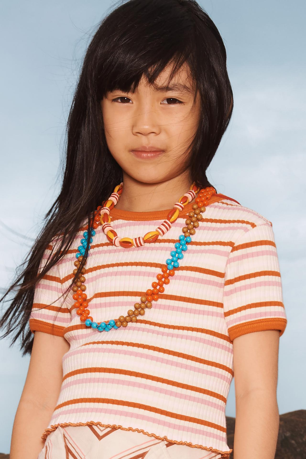 ZARA ФУТБОЛКУ В ПОЛОСКУ - LIMITED EDITION, РАЗНОЦВЕТНЫЙ