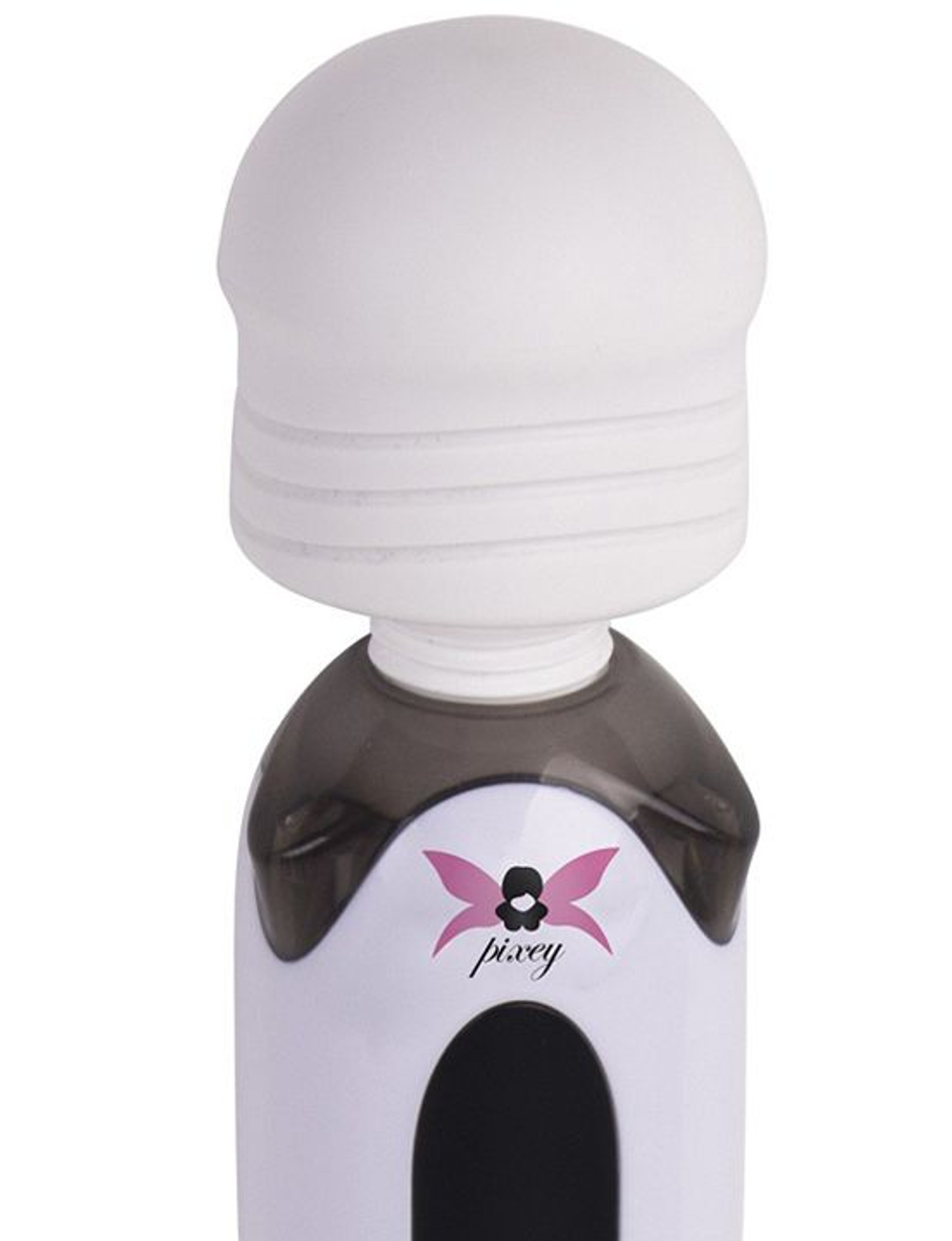 Белый, работающий от сети вибромассажёр Pixey Wand Future - 26,5 см. (Цвет: белый)