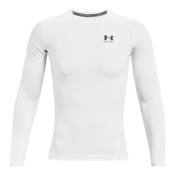 Мужское теннисное поло Under Armour Heatgear Comp Long Sleeve Men - White, Black