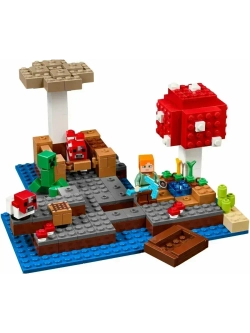 Конструктор Майнкрафт Грибной остров