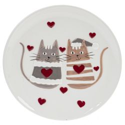 GAEM Тарелка "Кошечки", L26 W26 H3 см