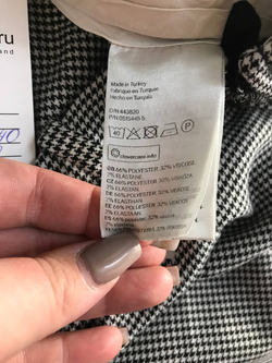 Брюки H&M модные, маркировка 34, визуально 40/42 размер