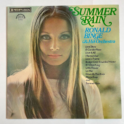 Винтажная виниловая пластинка LP Ronald Binge and His Orchestra Summer Rain (Чехословакия 1985)