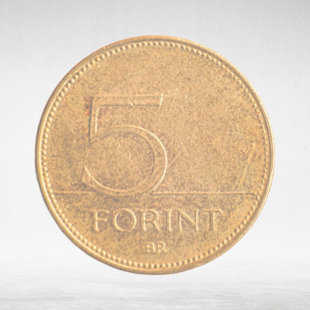 Hungary, 5 Forint, 2010, VF