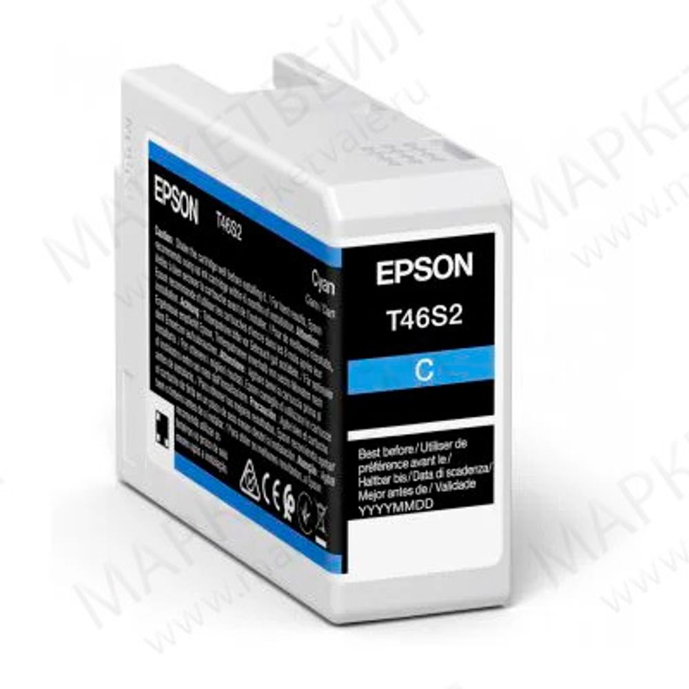 Картридж EPSON T46S голубой для SC-P700