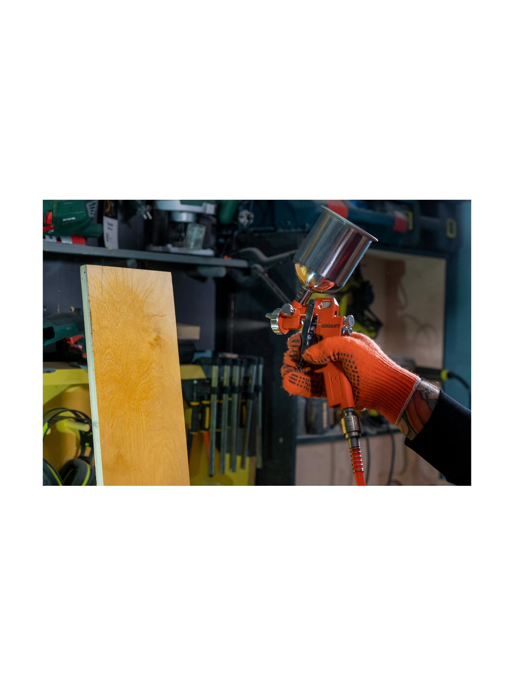 Набор пневмоинструмента (5 предметов) Gigant SPT5