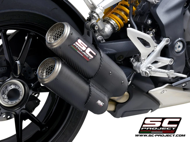 Выхлоп SC-Project Twin CR-T carbon