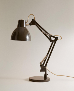 Zara Home Настольная лампа, цвет коричневый, 41 см