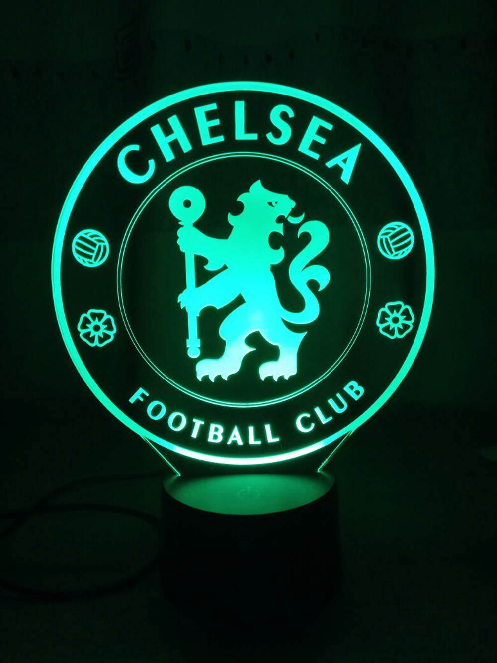 3D Светильник "Сhelsea FC" (ФК Челси)