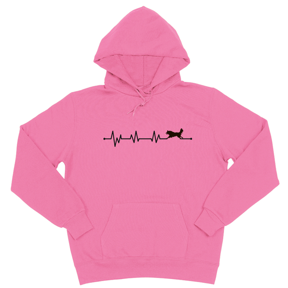 Толстовка "Бордер Колли - сердечный ритм"