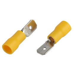 Разъем плоский ЭРА NO-225-131 РпИп 5-6-0.8 изолированный «вилка» упаковка 50 шт