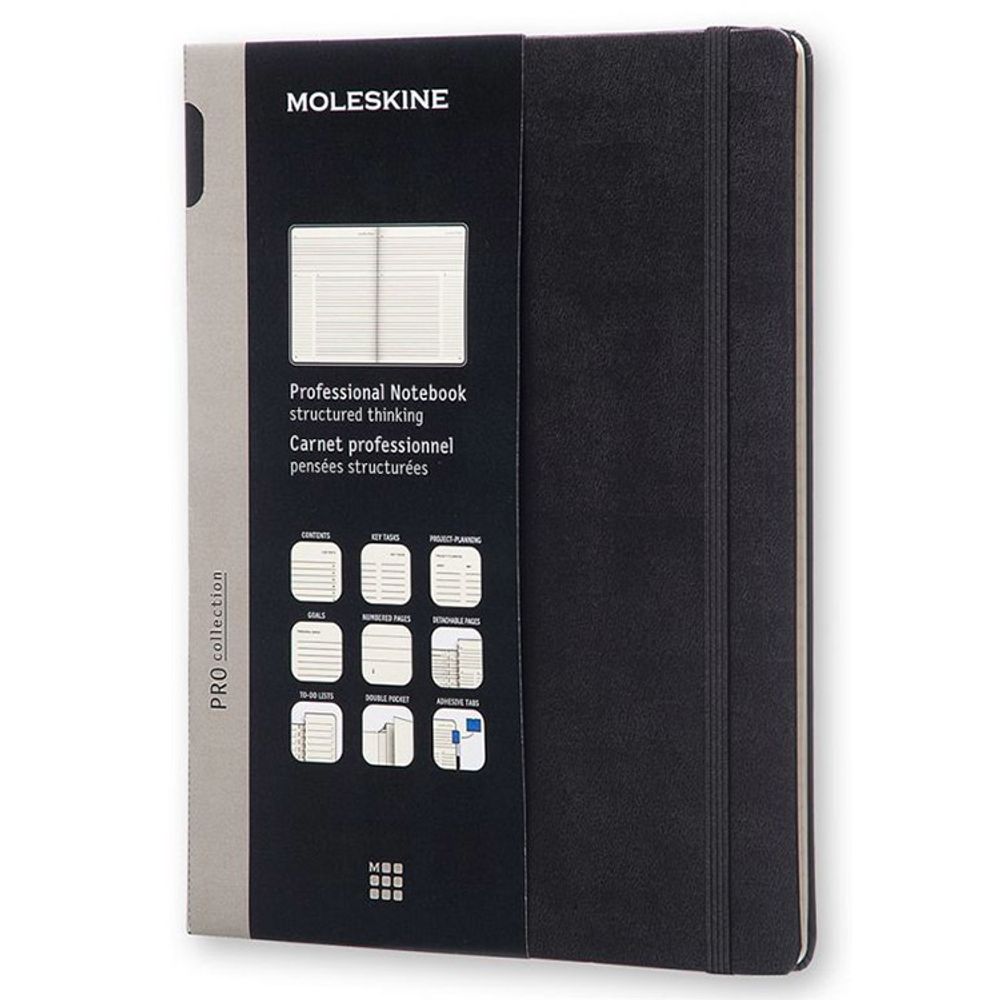 Блокнот Moleskine Professional XLarge (PROPFNTB4HBK)