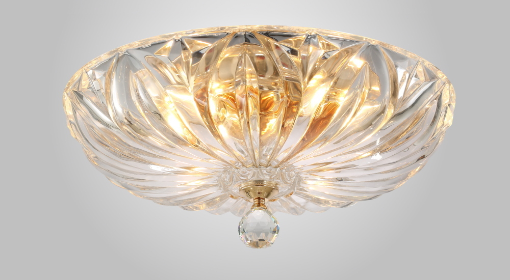 Светильник потолочный Crystal Lux DENIS D400 GOLD
