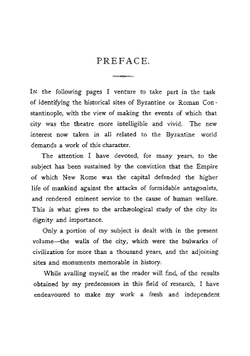 Byzantine Constantinople, the walls of the city and adjoining historical sites | Millingen Alexander van
